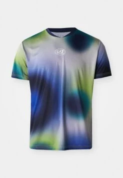 EA7 Emporio Armani TENNIS PRO TEE GRAPHIC - Sports T-shirt - Multicolor -Total Wear Store b48f653550f9464089bd5fb643c40f7b 1