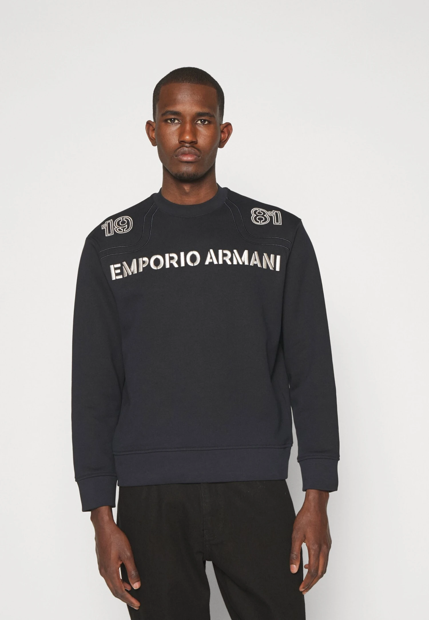 Emporio Armani Felpa - Sweatshirt - Blu Navy 5 Emporio Armani Felpa - Sweatshirt - Blu Navy - Image 3