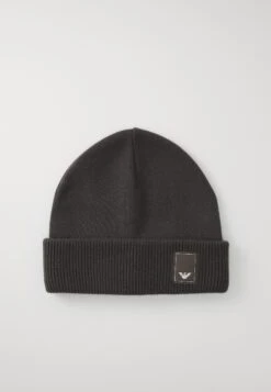 Emporio Armani BEANIE - Beanie - Raven