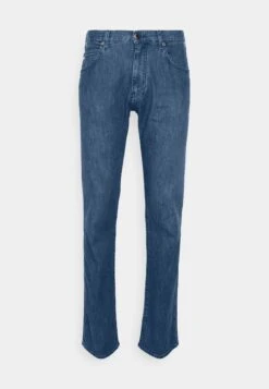 Emporio Armani Pockets Pant - Slim Fit Jeans - Blu Navy Chiaro -Total Wear Store b53736920dc449c0be56ffdbfa0f7325