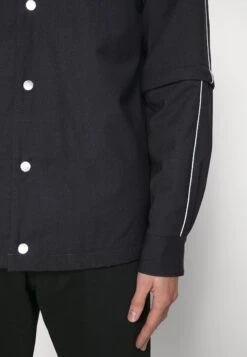 Emporio Armani Blouson Jacket - Summer Jacket - Ferro -Total Wear Store b58022e2b11948e3b9b4b8911232ba05