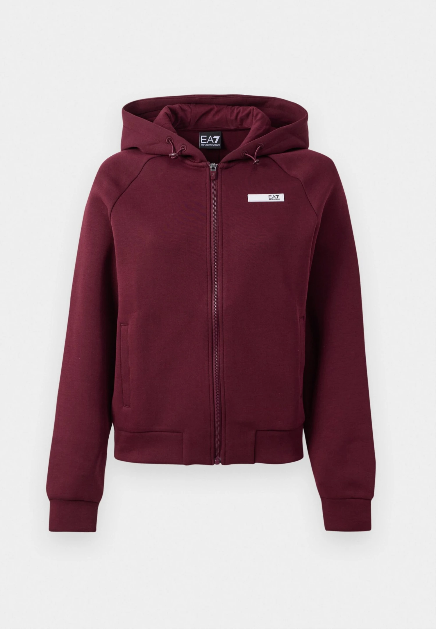 EA7 Emporio Armani Zip-up Sweatshirt - Bordeaux 8 EA7 Emporio Armani Zip-up Sweatshirt - Bordeaux - Image 6