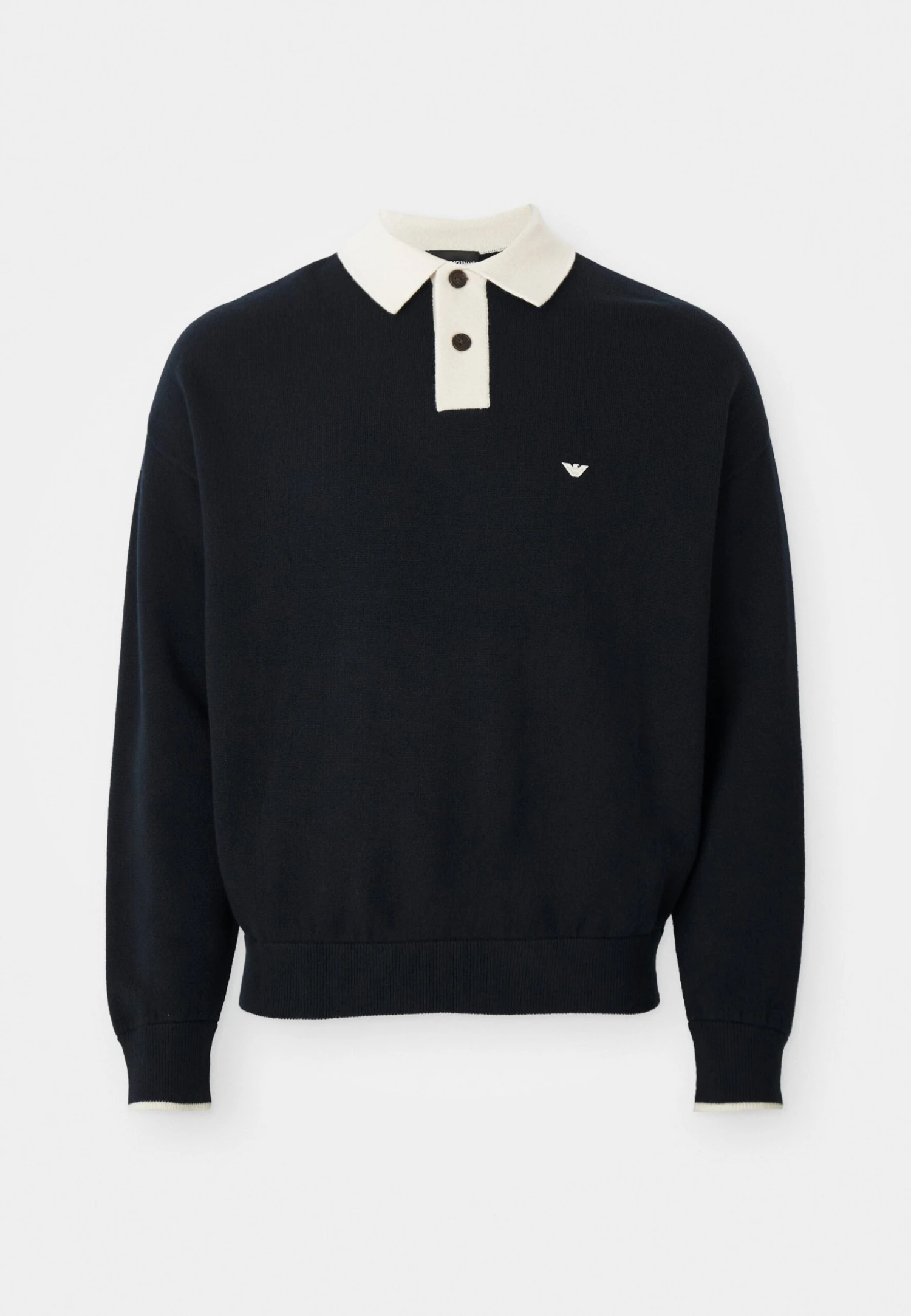 Emporio Armani Jumper - French Oak/black Ink 9 Emporio Armani Jumper - French Oak/black Ink - Image 7