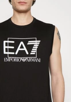 EA7 Emporio Armani Top - Black -Total Wear Store b5d9c6ac25a140169d8462e87db213c2