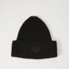 Emporio Armani BEANIE HAT - Beanie - Black Beauty