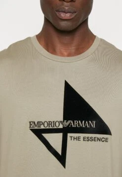 Emporio Armani Print T-Shirt - Verde Militare -Total Wear Store b61bd0fe622a41d297a82ed9661c484c