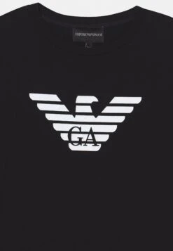 Emporio Armani Print T-Shirt - Nero -Total Wear Store b62ea1758732442ebd66ae3ca3821773