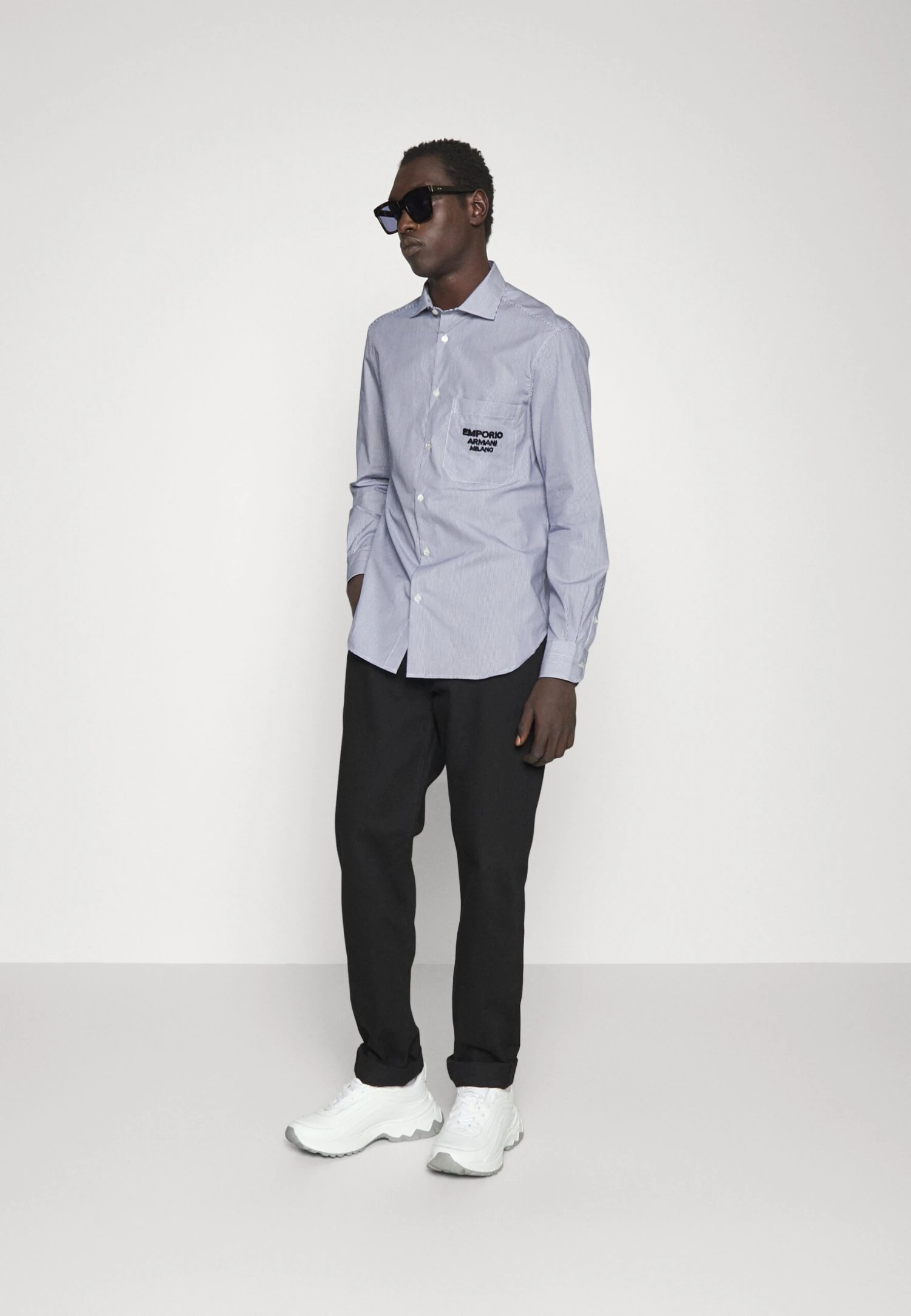 Emporio Armani Shirt - Dark Blue 4 Emporio Armani Shirt - Dark Blue - Image 2