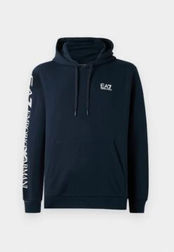 EA7 Emporio Armani TRAIN LOGO SERIES HOODIE EXTENDED - Hoodie - Chocolate Brown -Total Wear Store b67ffe59de77494a8abf124286d77d30 3