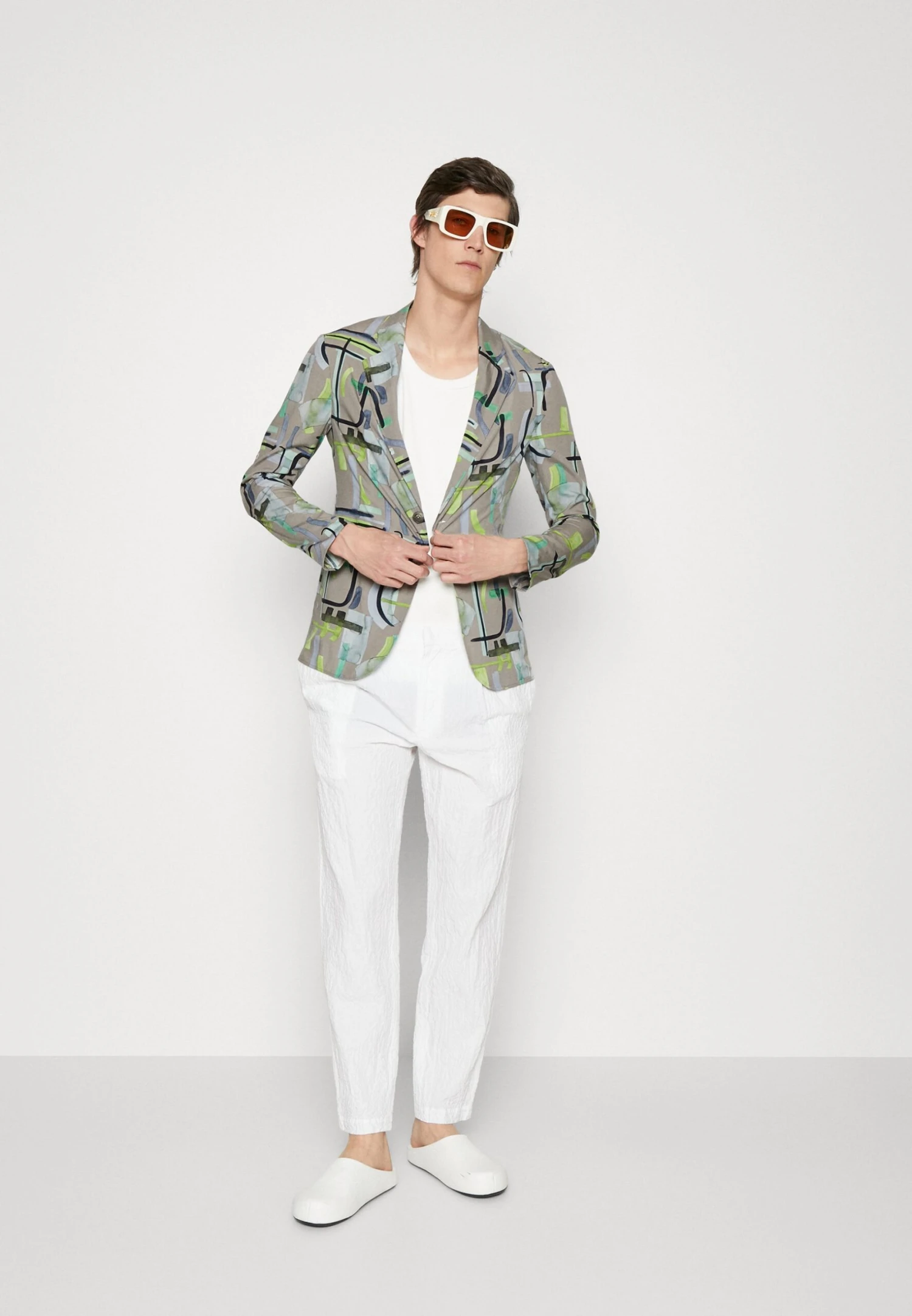 Emporio Armani Blazer - Blazer - Grigio Topo 4 Emporio Armani Blazer - Blazer - Grigio Topo - Image 2