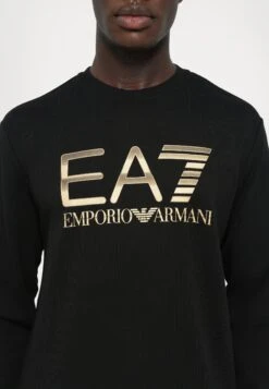 EA7 Emporio Armani TRAIN LOGO - Sweatshirt - Black -Total Wear Store b6e7fa80dfdb4aa9ad38ae71d8388cbc