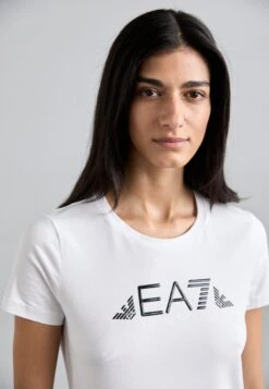 EA7 Emporio Armani Print T-shirt - Brilliant White -Total Wear Store b796024254de4065a959348917d88e27