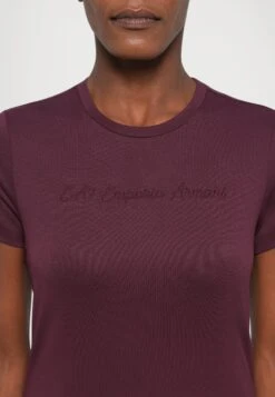 EA7 Emporio Armani Print T-shirt - Bordeaux -Total Wear Store b7e0007ae0434c9e85e76ac43ee1f683