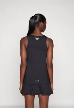 EA7 Emporio Armani TENNIS PRO CLASSIC TANK - Top - Black Beauty -Total Wear Store b7e7830aa0c44e99b3da3d9369cb2da8