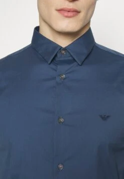 Emporio Armani Formal Shirt - Blu Oceano -Total Wear Store b802bd5a0549465880a120697e23609e