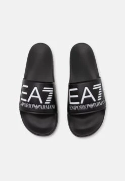 EA7 Emporio Armani UNISEX - Pool Slides - Black Beauty -Total Wear Store b834542bcc3f4c14832947bb2f76e53c