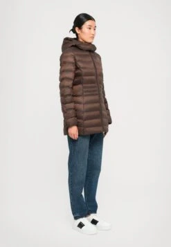 EA7 Emporio Armani JACKET - Winter Coat - Chocolate Brown -Total Wear Store b86906a357824c46a64fc3f6b5edd505