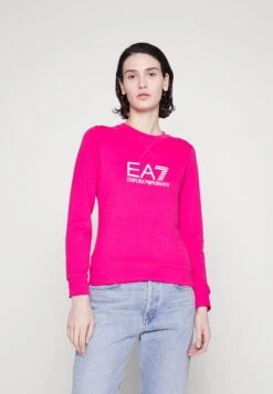 EA7 Emporio Armani Sweatshirt - Pink/White