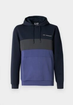 EA7 Emporio Armani TRAIN ATHLETIC - Hoodie - Blue 15 EA7 Emporio Armani TRAIN ATHLETIC - Hoodie - Blue -Total Wear Store b907f4f76d7f40449d233c793331556d