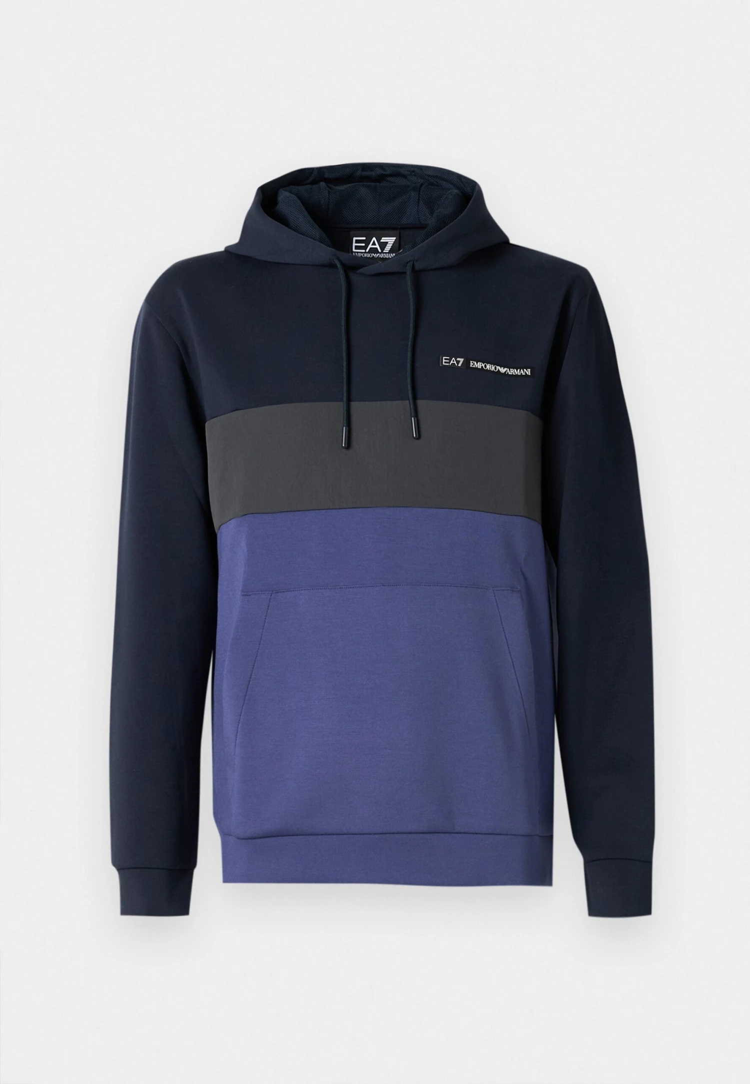 EA7 Emporio Armani TRAIN ATHLETIC - Hoodie - Blue 8 EA7 Emporio Armani TRAIN ATHLETIC - Hoodie - Blue - Image 6