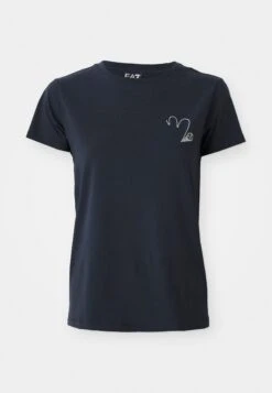 EA7 Emporio Armani TRAIN TENNIS CLUB GRAPHIC TEE - Print T-shirt - Brilliant White -Total Wear Store b9102a23326147358bc55b48c515378a 1