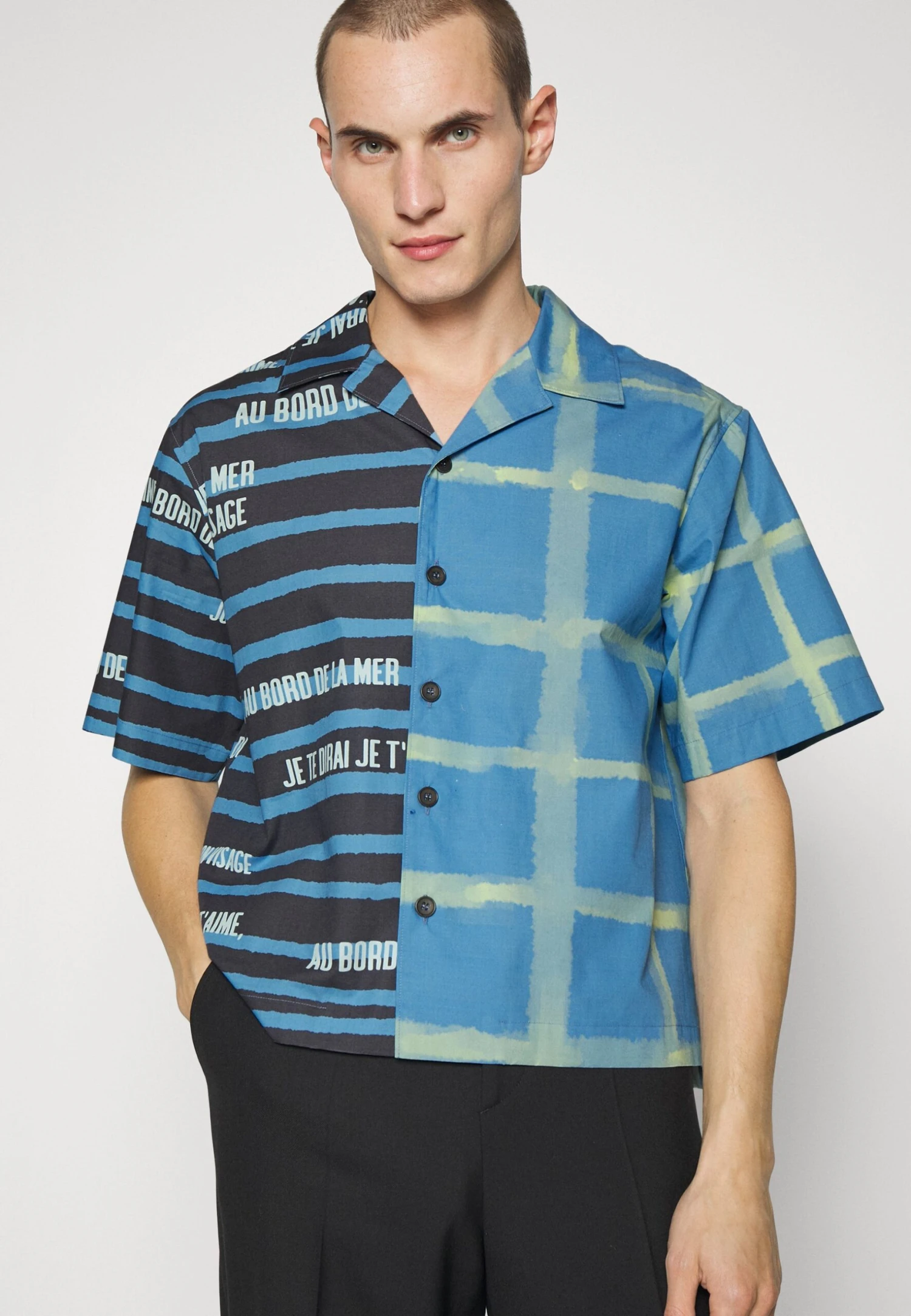 Emporio Armani Camicia - Shirt - Blue 6 Emporio Armani Camicia - Shirt - Blue - Image 4