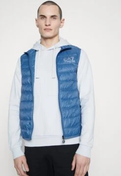 EA7 Emporio Armani Waistcoat - Waistcoat - Blue 11 EA7 Emporio Armani Waistcoat - Waistcoat - Blue -Total Wear Store b9270af2b4404b8597b2ba9f70c3f00d