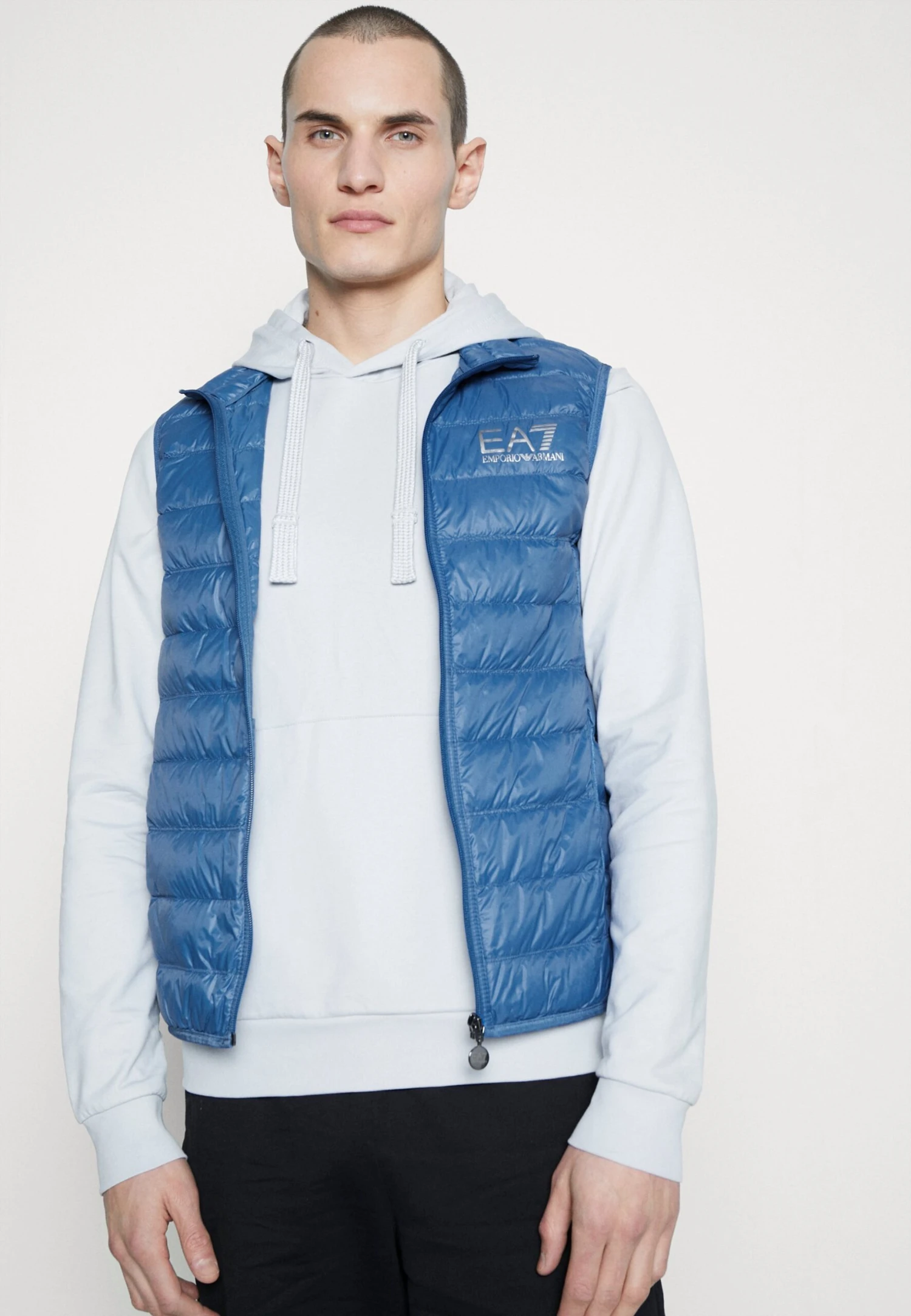 EA7 Emporio Armani Waistcoat - Waistcoat - Blue 6 EA7 Emporio Armani Waistcoat - Waistcoat - Blue - Image 4