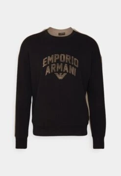 Emporio Armani Sweatshirt - Nero/Incenso 12 Emporio Armani Sweatshirt - Nero/Incenso -Total Wear Store b95603f881154da1b9e7719b138705c2
