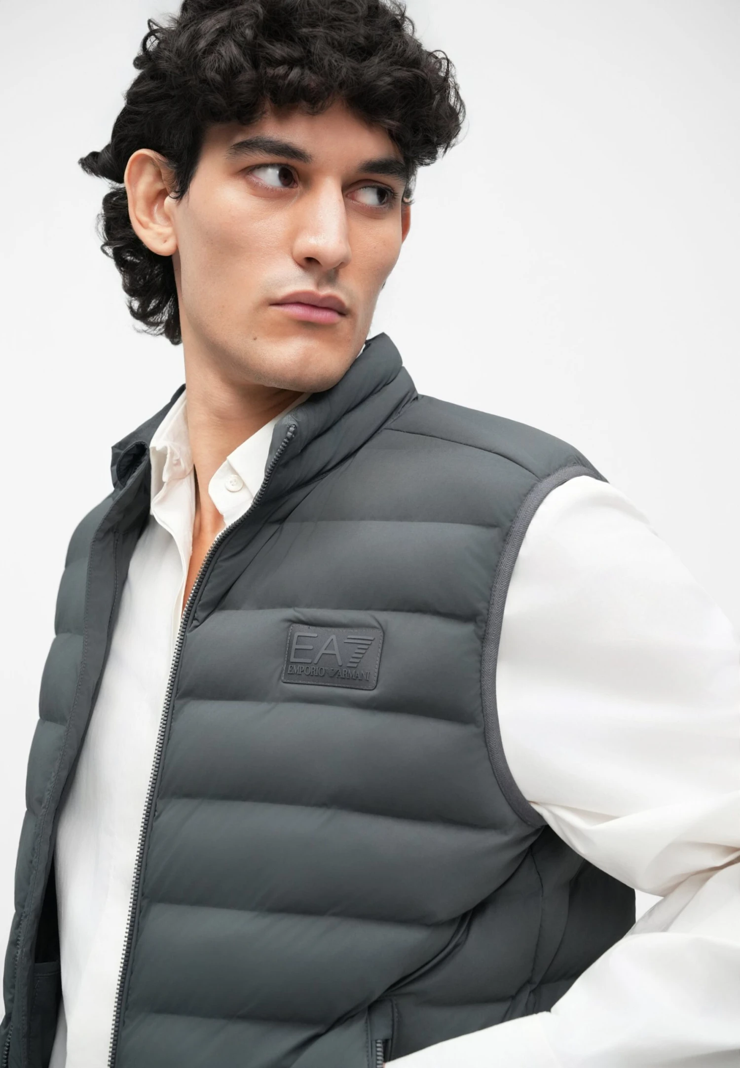 EA7 Emporio Armani MOUNTAIN - Waistcoat - Asphalt 7 EA7 Emporio Armani MOUNTAIN - Waistcoat - Asphalt - Image 5