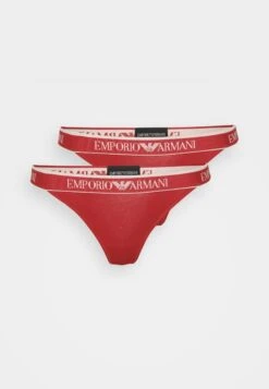 Emporio Armani THONG 2 PACK - Thong - Grey Melange -Total Wear Store b9f972843a7c4fcbae14dbc7a290eac1