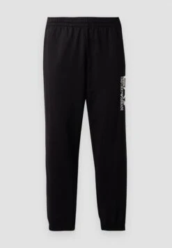 EA7 Emporio Armani TRAIN VISIBILITY - Tracksuit Bottoms - Black/cream -Total Wear Store ba075f3e8f8646f1a9a3cd2d4ef45e34
