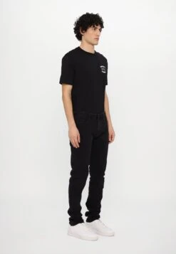 Emporio Armani POCKETS PANT - Slim Fit Jeans - Medium Grey Denim -Total Wear Store ba0ba65bedc043b1b82bda760a98d740