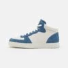 Emporio Armani Funn - High-Top Trainers - Blue/Off White