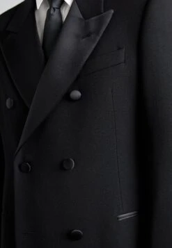 Emporio Armani COAT - Classic Coat - Black Beauty -Total Wear Store ba2e01f43c1647e6889deba2901d21c8