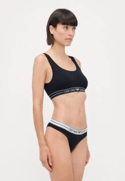 Emporio Armani PARTE BASSA BRIEF 2 PACK - Briefs - Black -Total Wear Store ba4001fed79645a4bfcbf8d694854c37