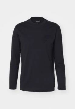 Emporio Armani Long Sleeved Top - Blue Navy 15 Emporio Armani Long Sleeved Top - Blue Navy -Total Wear Store ba40c8ee3fb54edabb4f5cd25e6b6463