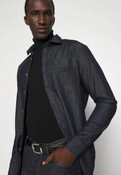 Emporio Armani Shirt - Blu Navy -Total Wear Store bac97beeca1a4865bacc3bfa1e0241f3