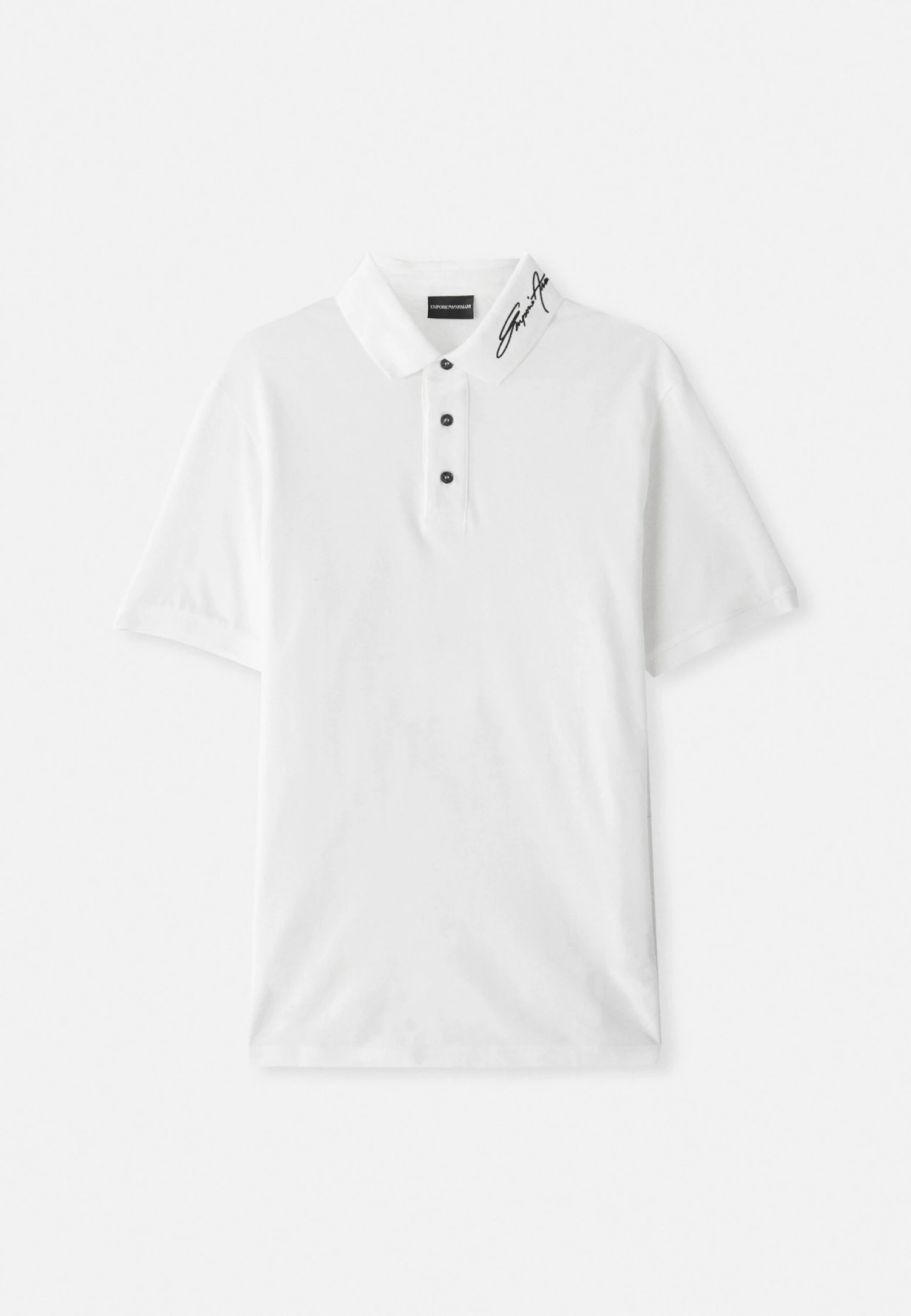 Emporio Armani Polo Shirt - Snow White 7 Emporio Armani Polo Shirt - Snow White - Image 5