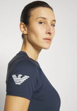 EA7 Emporio Armani Print T-Shirt - Navy Blue -Total Wear Store bb3c72702a82428f8eefa0e74b4fed0e