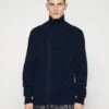 Emporio Armani Blouson Jacket - Cardigan - Blu Navy -Total Wear Store bb6b868592264164954572a76f422089