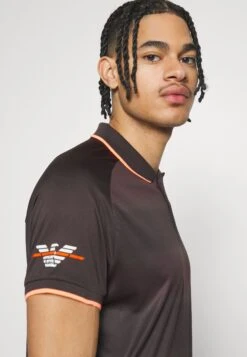 EA7 Emporio Armani Tennis Pro - Polo Shirt - Raven -Total Wear Store bbcf0416bf764097816c03816774aeb9