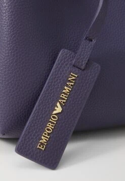 Emporio Armani BAG - Handbag - Mirtillo/taupe -Total Wear Store bbfe2efb2d17457eb88ee3f152db1e23