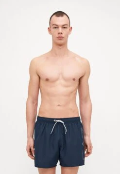 EA7 Emporio Armani BEACHWEAR - Swimming Shorts - Blue/silver