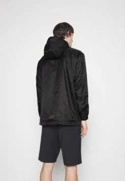 EA7 Emporio Armani Windbreaker - Black -Total Wear Store bd1d818b00c8412298cb07723c332af9