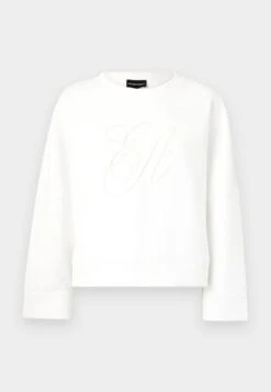 Emporio Armani Sweatshirt - Warm White -Total Wear Store bd52a7b9e2d04d9896a610beb4224eda