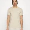 EA7 Emporio Armani Tennis Pro Tee - Sports T-Shirt - Oxford Tan