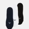 Emporio Armani 3 Pack - Socks - White/Black/Marine -Total Wear Store bd8668a350114288b4a5b6e5382f6d59