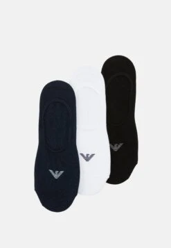 Emporio Armani 3 Pack - Socks - White/Black/Marine