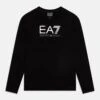 EA7 Emporio Armani Unisex - Long Sleeved Top - Black -Total Wear Store be03053cb116438586be60ae4626b54d